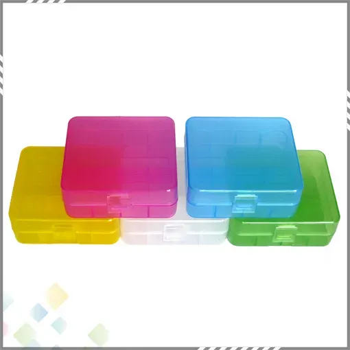 2*26650 Battery Case Box Safety Holder Storage Container Colorful High Quality Plastic Portable Case fit 26650 Battery DHL Free