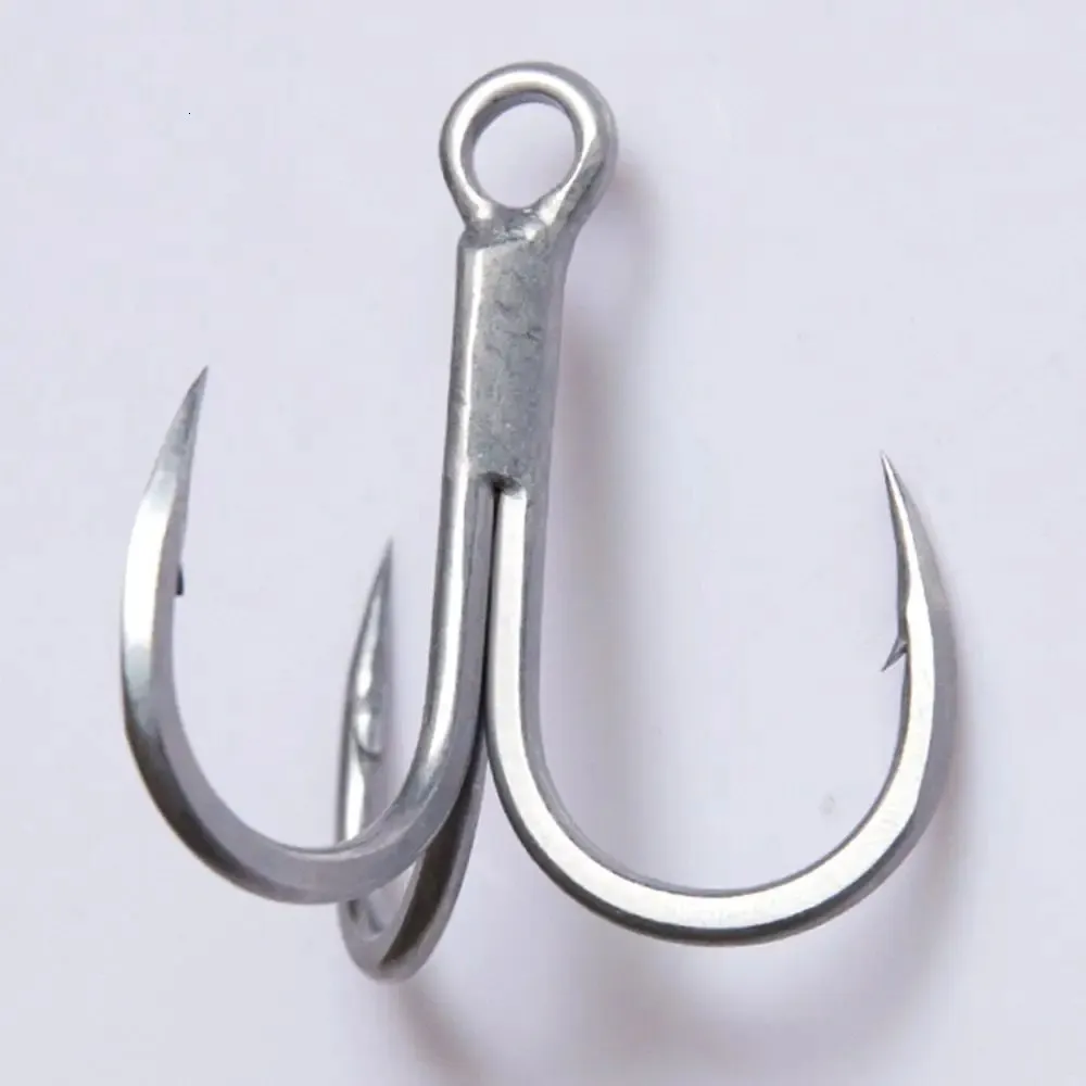 4x Triple Anchor Hooks Antirust Coating Handgrinded Carp Fishing Hook Accessories for Sea Fish Lure Fishhooks 450 Peche 240119