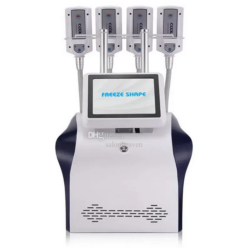 Cool Tech Criolipolisis EMS corps contouring graisse congélation 4 Cryo Pad cryolipolyse minceur Machine