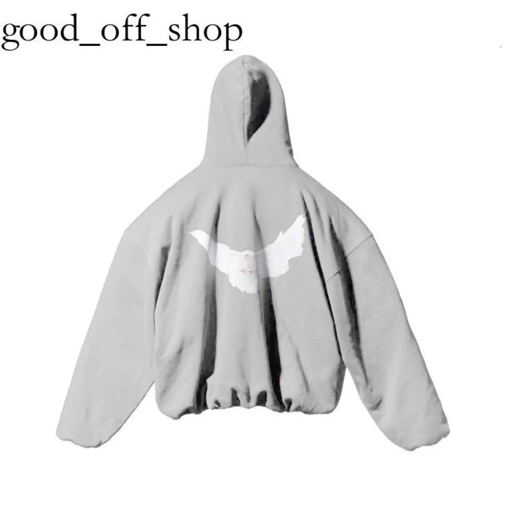 Yzys Pullover Gaps Hoodie Tripartite Co Branded Dove Hoodie Ontwerper Kanyes Hoody Mode Mannen Oversize Sweatshirts Peace Dove Gedrukt Dames Gaps Kanyes Hoodie 80