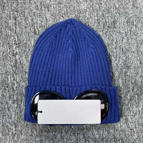 CP Två linsglasögonglasögon Beanies Män stickade hattar Skull Caps Outdoor Women Uniesex Winter Beanie Grey Bonnet Gorros Company 2024 Winter 01i1xq