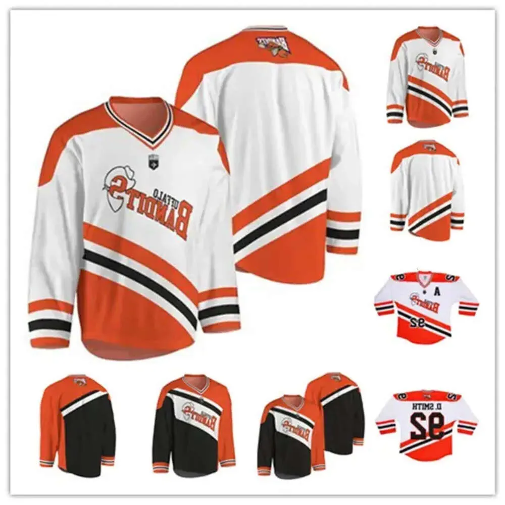 Aangepaste Mens Buffalo Bandits 2024 Nll Hockey Jersey Dhane Smith Matt Vinc Chris Cloutier Jeugd Vrouwen Nick Weiss Justin Martin Elke naam nummer 79