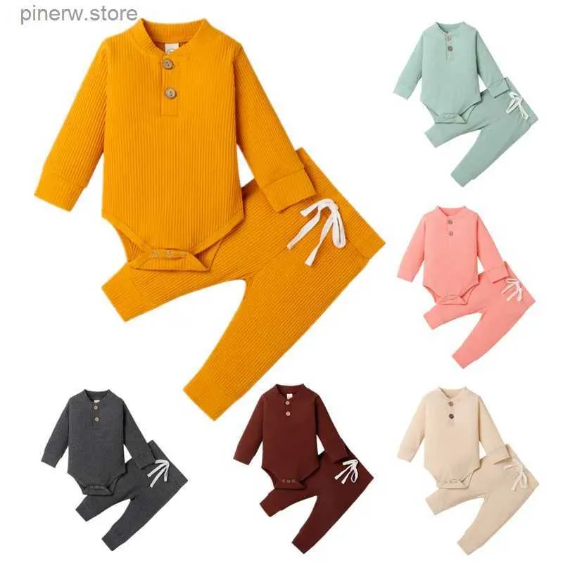 Ensembles de vêtements RUEWEY ensembles de pantalons ensemble haut et bas pour enfants ensemble de vêtements pour bébé fille garçon articles de groupes de vêtements de printemps automne vêtements pour nouveau-né