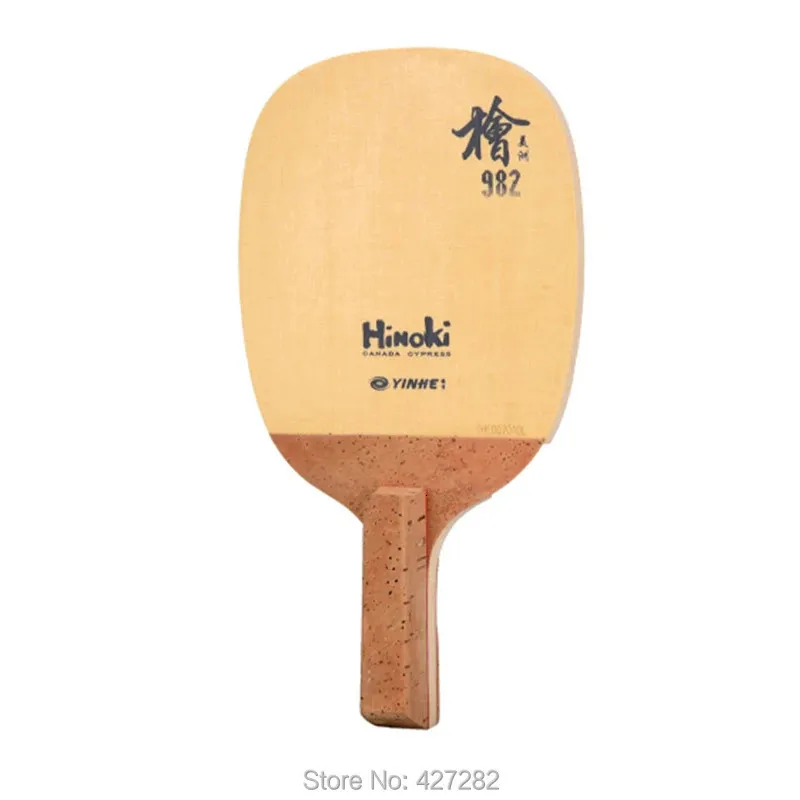 Orijinal Yinhe Samanyolu Galaxy 982 Hinoki Japon Penhold Masa Tenis Ping Pong Raket Bir Cypress 240122