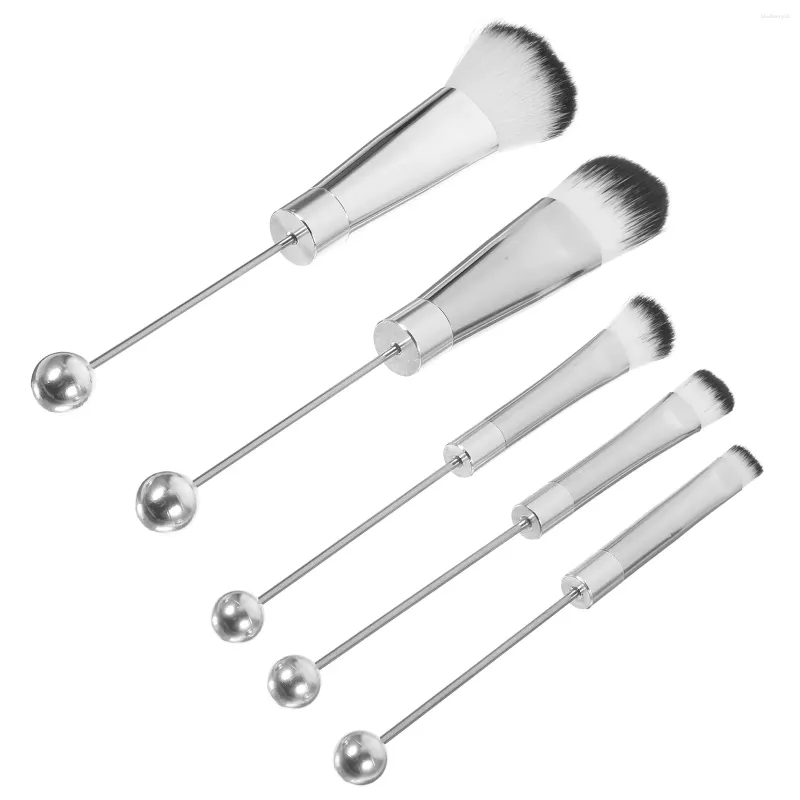 Makeup Brushes 5 Pcs Eyebrow Brush Small Eyeshadow Make Up Loose Powder For Women