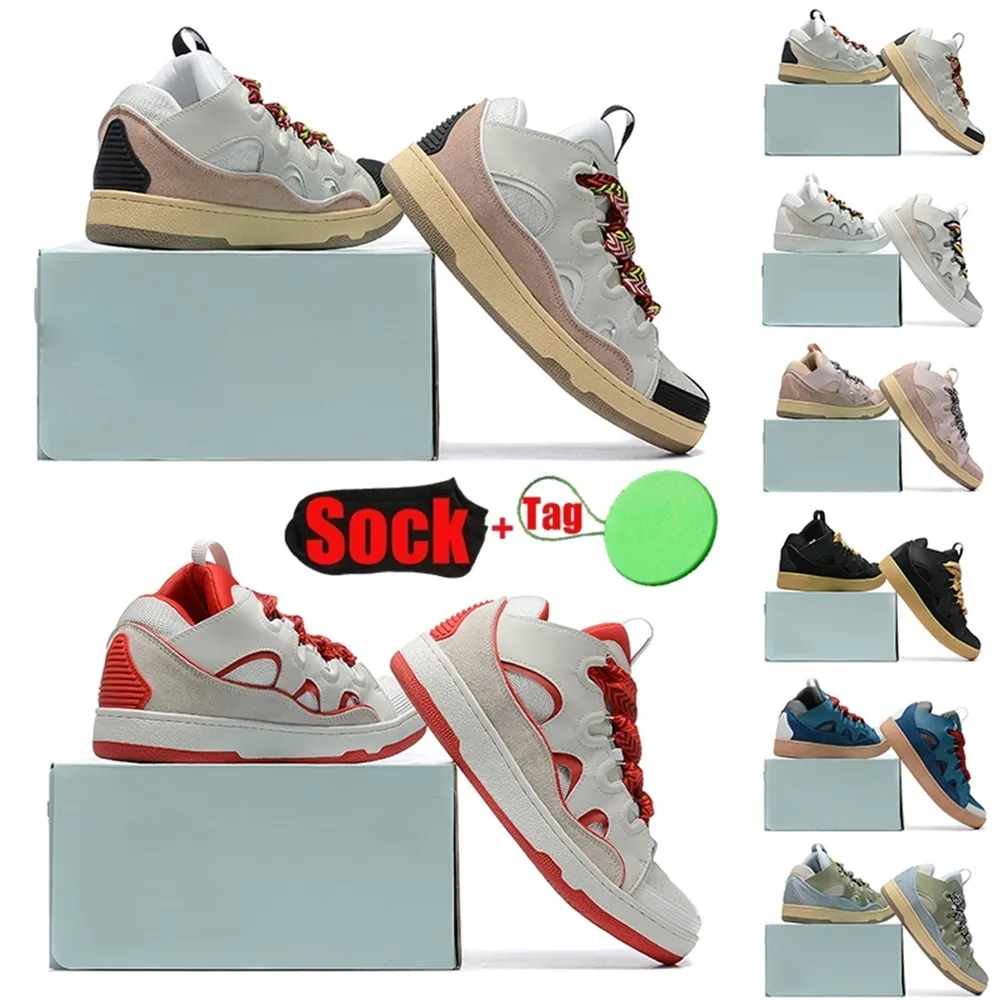 Curb Sneakers Moda Tasarımcı Ayakkabıları Erkekler İçin Lüks Platform Lan Lan Rainer Out Spor Sneaker Erkek Kadınlar İçin Sneaker