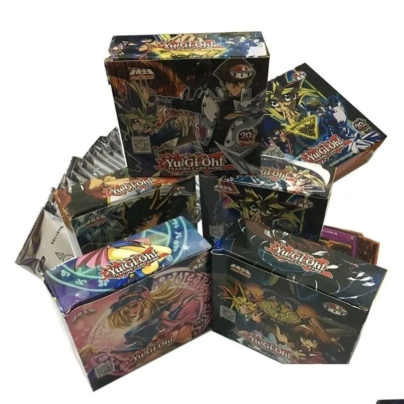 カードゲームYuh Legend Deck240pcsセットボックス付きYu Gi Oh Game Collection Cards Kids Boys Toys for Childr