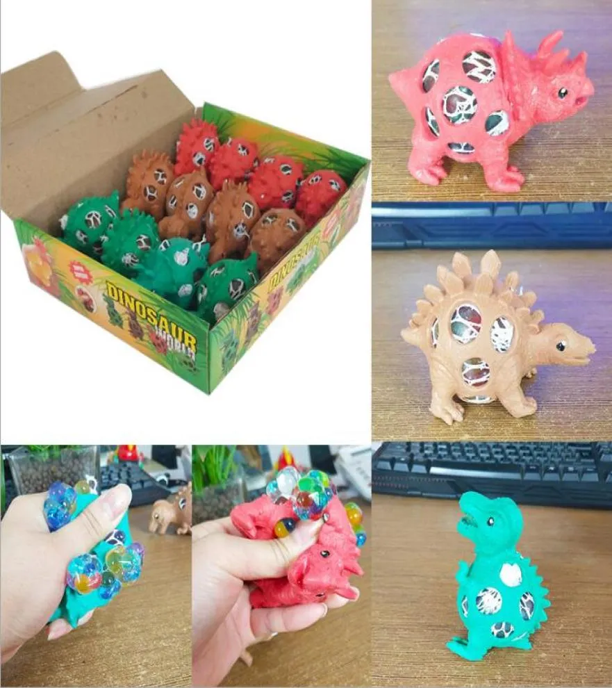 Lindo estrés Dinosaurio Mundial Ventá con la pelota Condición de la cara de la uva Autismo Autismo Estado de ánimo Reliegues de juguete saludable Juguete Funny Gadget4466542