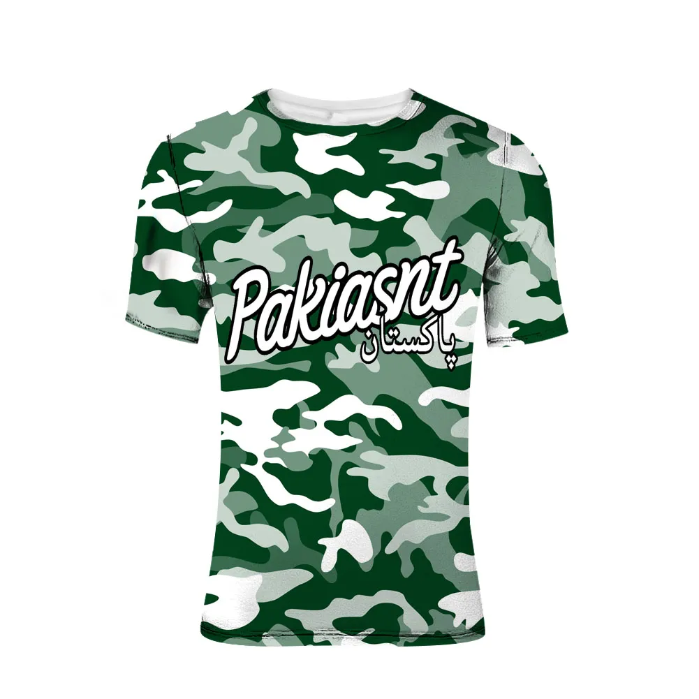 PAKISTAN t-shirt diy gratis aangepaste naam nummer pak t-shirt natie vlag islam arabisch islamitische pk pakistaanse arabische print foto kleding