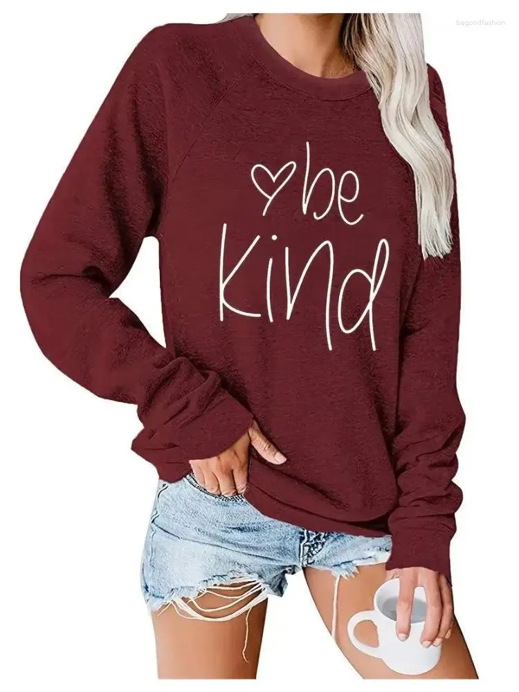 Dameshoodies Rood Casual sweatshirt Ronde hals Shift Pullover Mardi Gras Grafische Top Oversized Mode Letterprint Truien Hoody