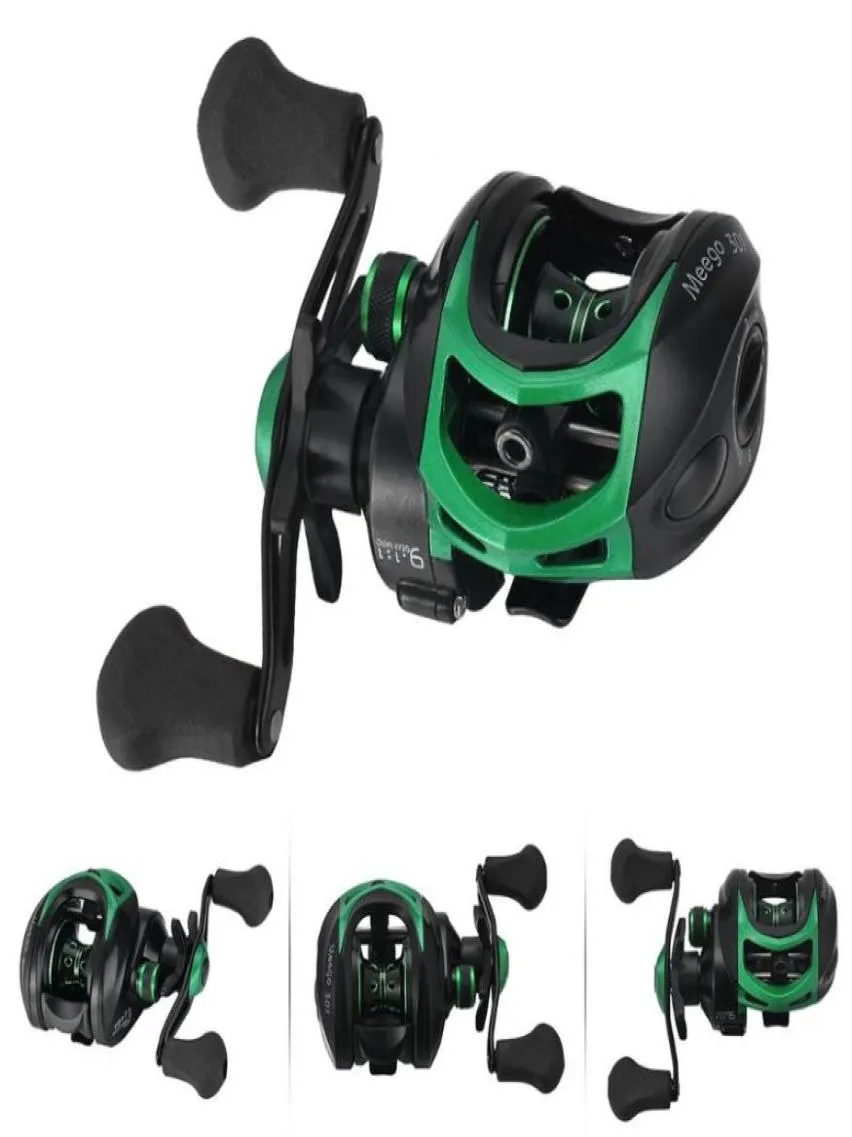 Mulinello da pesca Bait Caster Affrontare Leggero ad alta velocità 911 Rapporto di trasmissione Baitcast 191 Cuscinetti a sfera Baitcasting Reels7131353