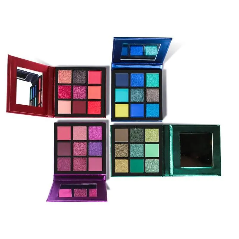 Eye Shadow Exclusive SFR Brand Obsessions Eyeshadow Palette - Ruby Amethyst Emerald Drop Delivery Health Beauty Makeup Eyes Otzhb