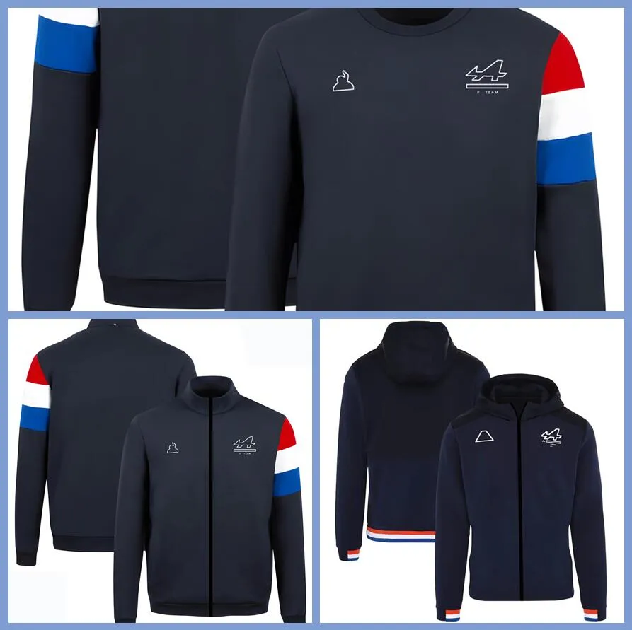 Uniforme de l'équipe commémorative de course de formule 1, pull à col rond personnalisé en cachemire fin pour hommes d'automne et d'hiver