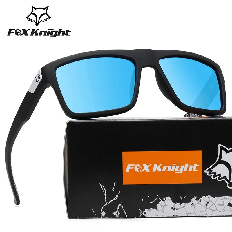Fox Knight Sports Polarised Solglasögon Högkvalitativ utomhus ridande solglasögon Beach Surfing Fashion Glasses 240125