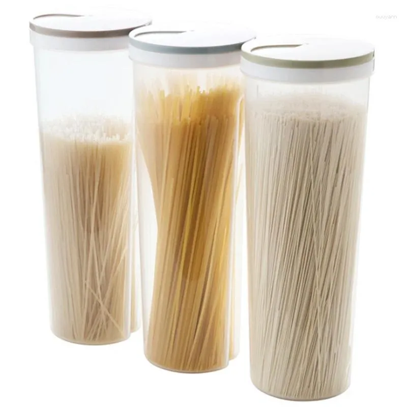 Stoviglie Confezione da 3 contenitori per pasta Contenitore per spaghetti Contenitore per cereali Frutta secca Fagioli Contenitore per cereali