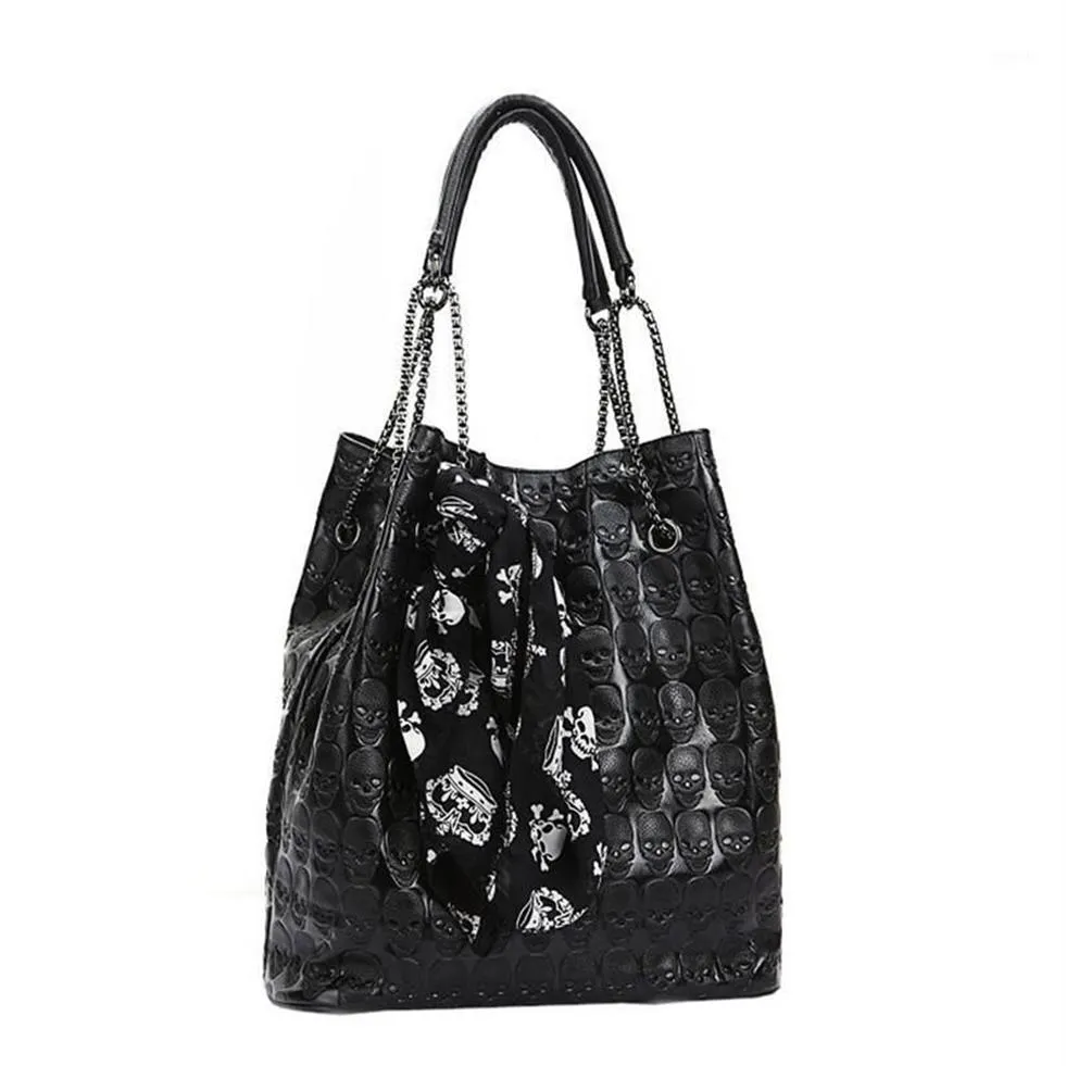 Shoulder Bags OCARDIAN Handbags For Women 2021 Large Fashion Bag Skull Chain Lady Tote Dropship M261353n