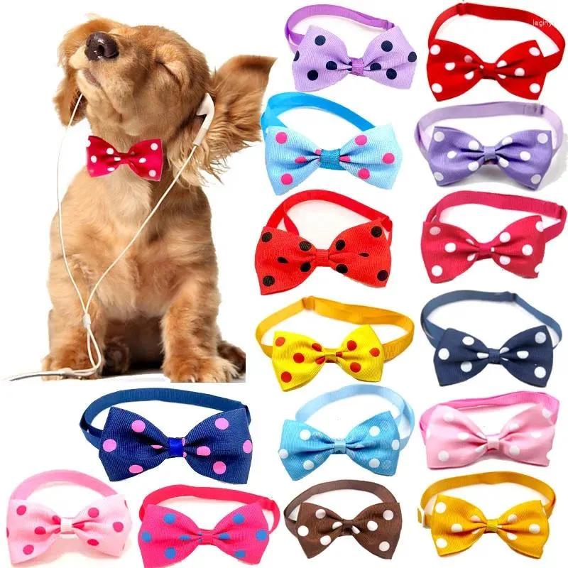 Hundebekleidung, 1 Stück, für Haustiere, verstellbar, langlebig, bunt, Katzenhalsband, Krawatte, Punktemuster, Katzen, Premium-Material, vielseitiges, trendiges Band