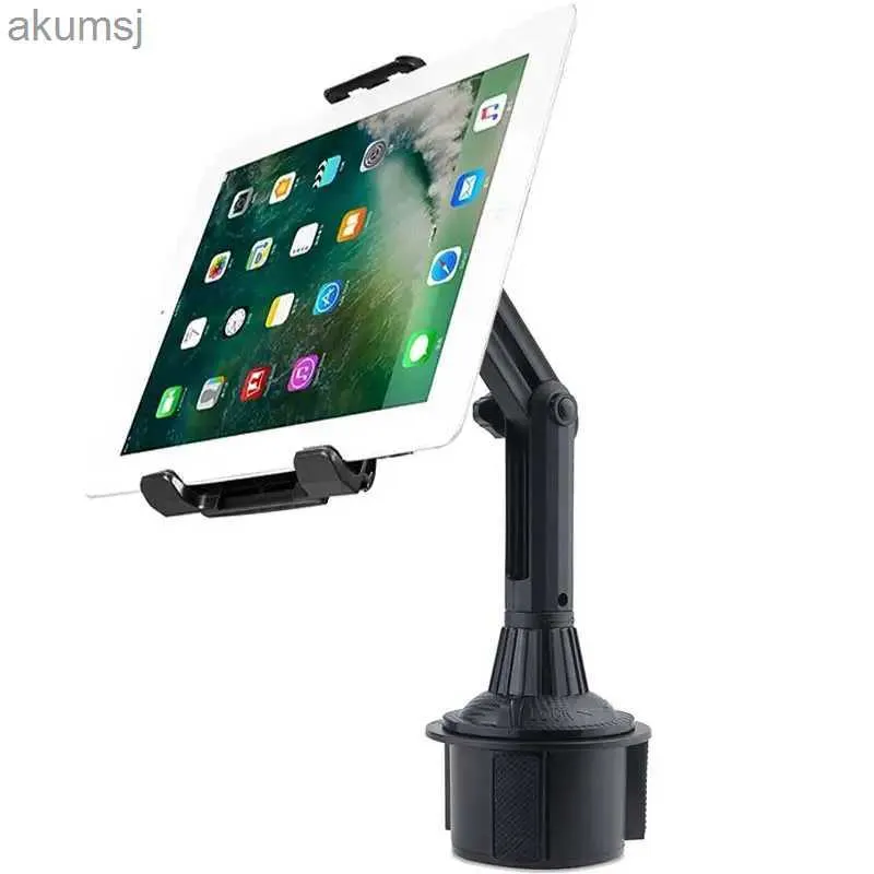 Tablet PC-standaard Universele autobeker Telefoonhouder Tabletstandaard Mobiele telefoonhouder Drinkfles iPad-houder Ondersteuning Smartphone Mobiele telefoon Pad 11 inch YQ240125