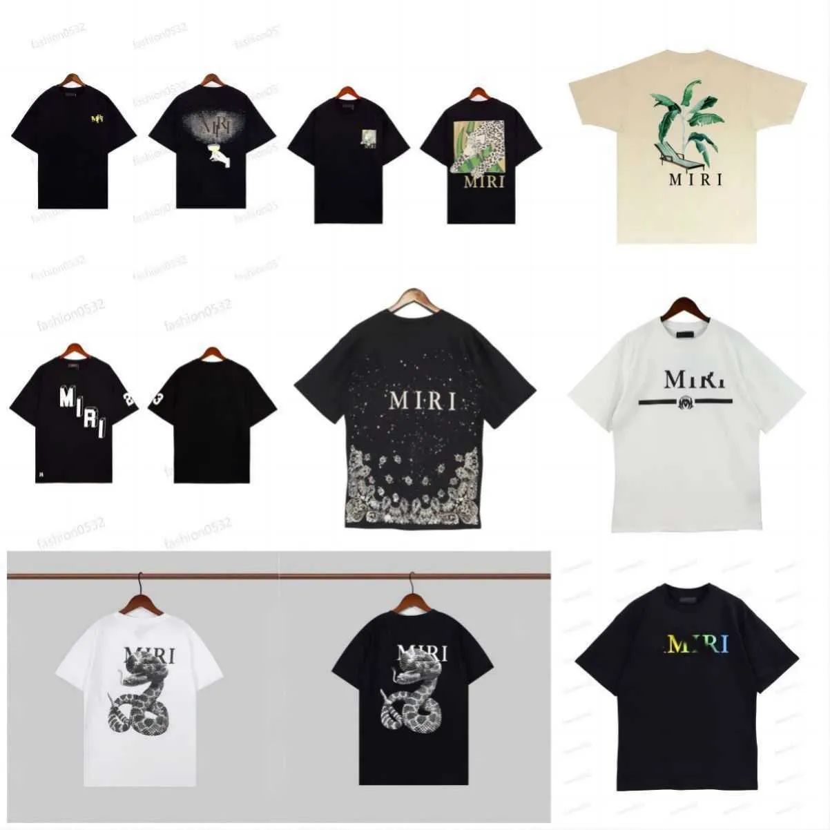 Amirs Designer T-Shirts Mode Splash Ink Graffiti Bedrucktes T-Shirt Männer Baumwolle Casual T-Shirts Kurzarm Oversize Hip Hop Streetwear T-Shirts Eurogröße BBBTN