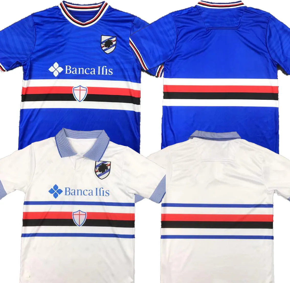 Maillots de football sampdoria personnalisés 24-25 Boutique en ligne locale de qualité thaïlandaise Concevez vos propres kingcaps F sports 15 COLLEY 24 BERESZYNSKI 23 GABBIADINI 27 QUAGLIARELLA