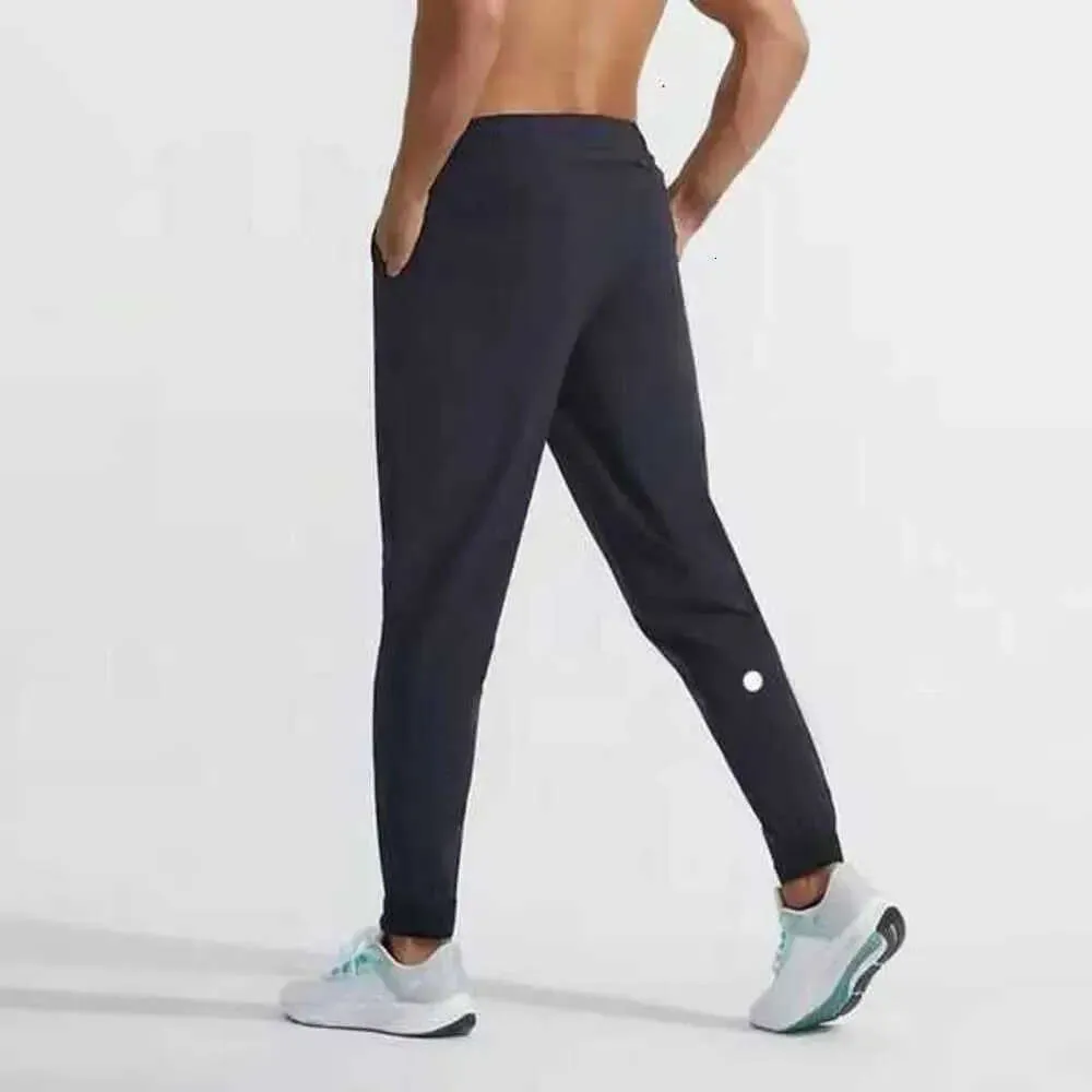Lulus Men Pants Yoga Outfit Sport Quick Dry Drawstring Gym Pockets Sweatpants Trousers Mens Casual Elastic Waist 1Ihk 895