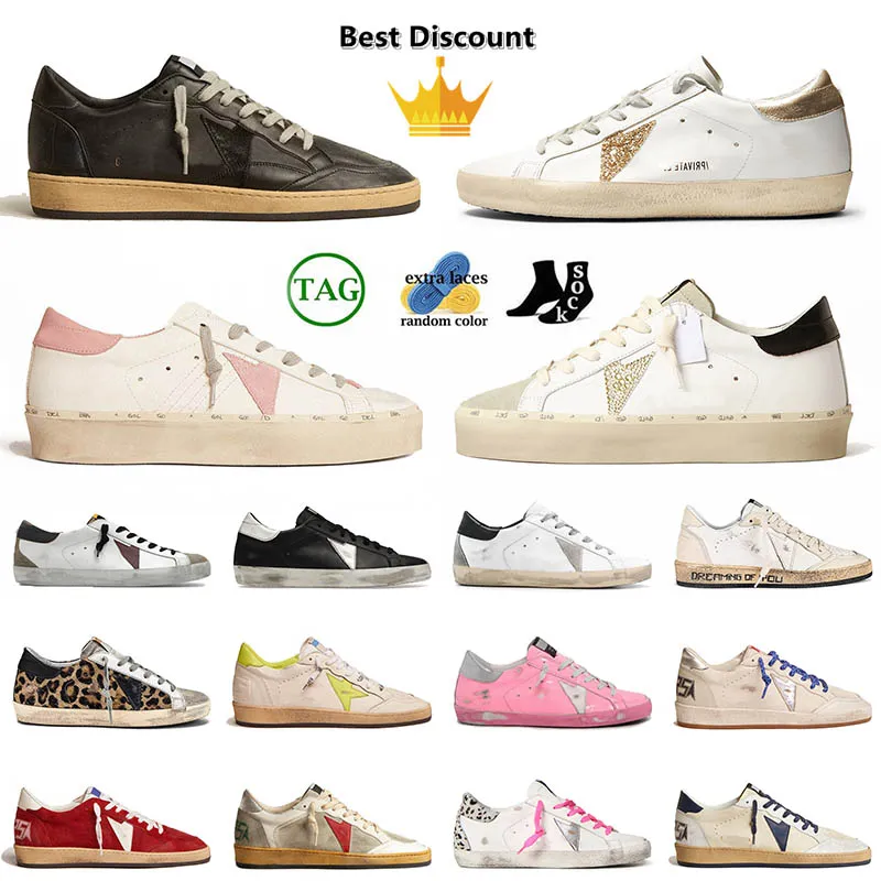 golden goose sneakers women top quality Designer Platform Italia luxe Dirty style chaussures loafers chaussures d'entraînement pour hommes