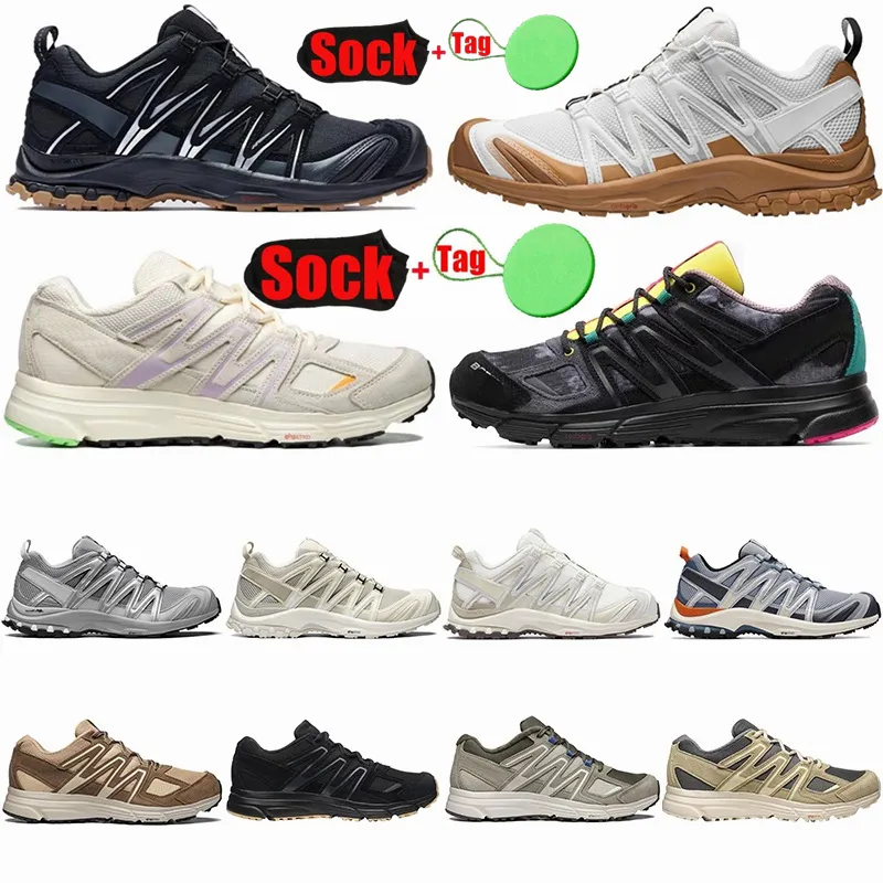 Zapatillas de correr de diseñador para hombre Mujer Mission 4 Purga completa Tórtola Moss Gris Alholva Bellota Aventuras de invierno XA Pro 3D Día lluvioso Senderismo Zapatillas de deporte para caminar