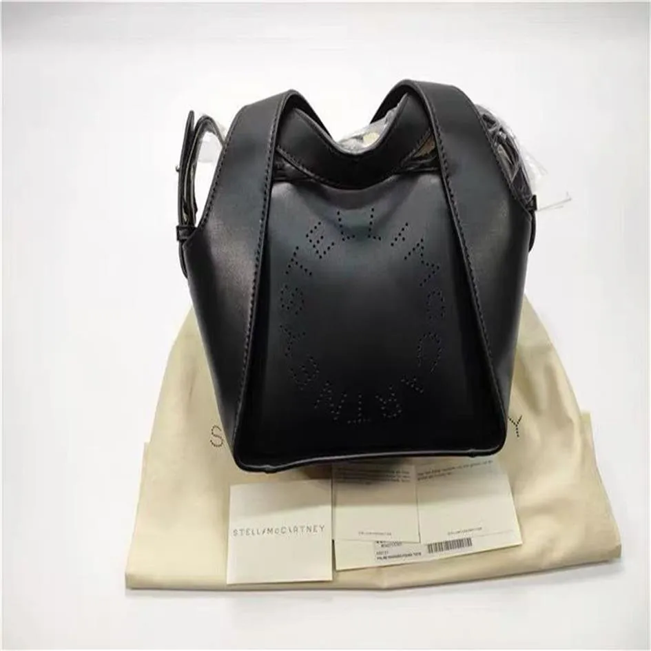 Stella McCartney 여성의 세련된 핸드백 어깨 가방 크로스 바디 백 고품질 PVC 가죽 토트 백 2813