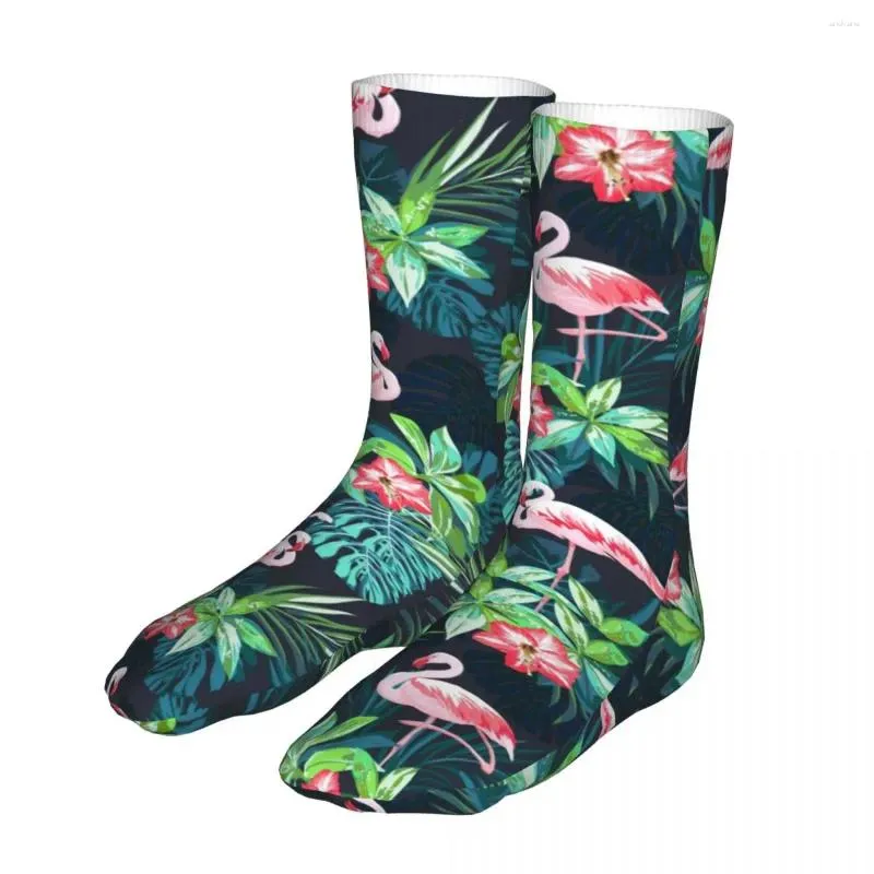 Herrensocken Flamingos Damenmode Dschungel Harajuku Frühling Sommer Herbst Winter Geschenke