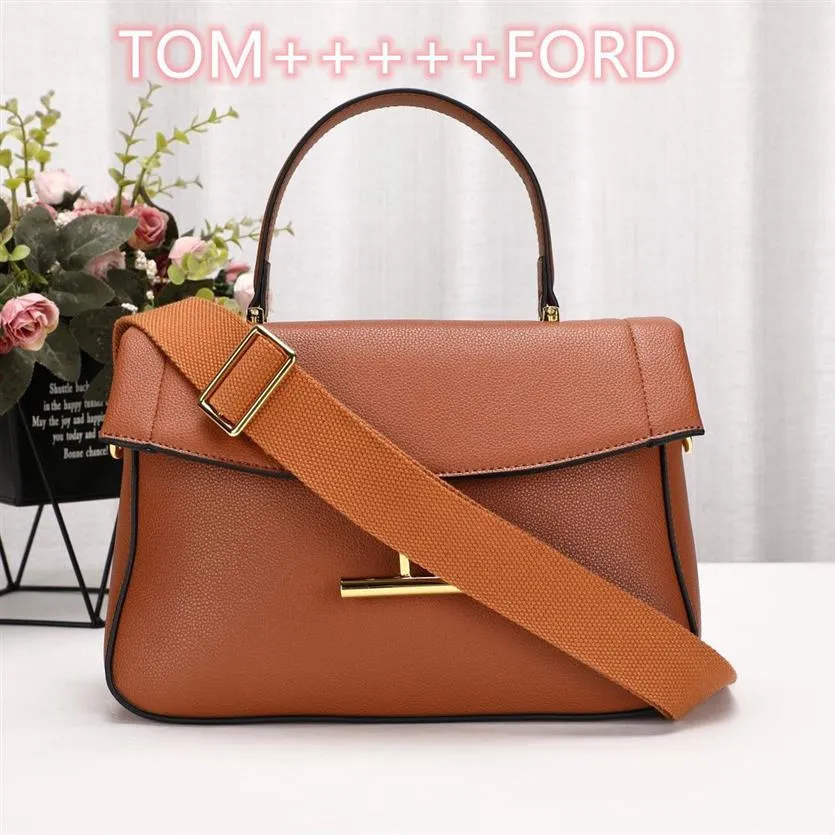 Brand Classic Designers TF Tara Volledige lederen tassen Handtas Model 5226 Schoudertassen Top Kwaliteit Fashion Crossbody met originele Box310J