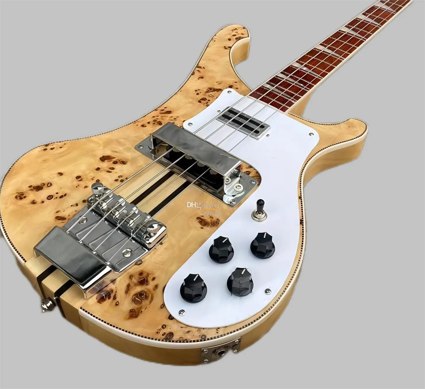 DHgate.com:5-Piece Neck Full-Body Electric Bass Guitar with