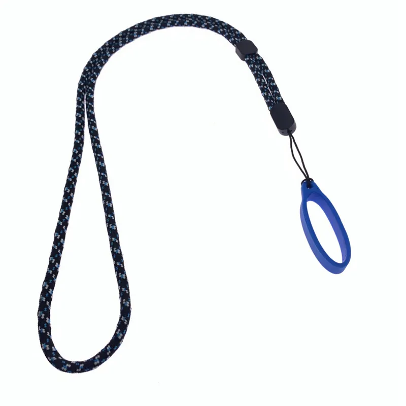 40mm Lanyard Clips Neck Rope Chain Strap Necklace with Long Adjust String Holders Silicone O Ring Fit For Cola Bottle Mini MAX CUP Disposable Pen Pod