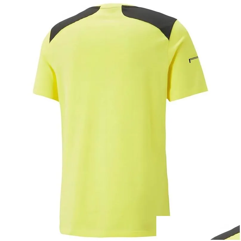 f1 team 2022 yellow special edition short sleeve sports t-shirt men