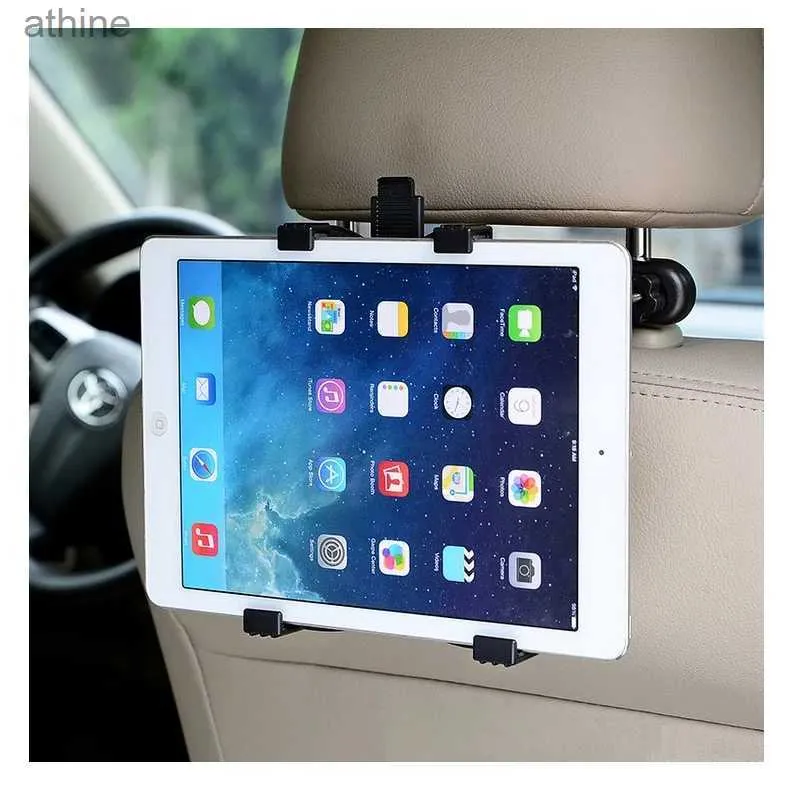 Supports pour tablettes Supports pour tablettes Support de support pour appui-tête de siège arrière de voiture de qualité supérieure pour tablette de 7 à 13 pouces GPS IPAD YQ240125