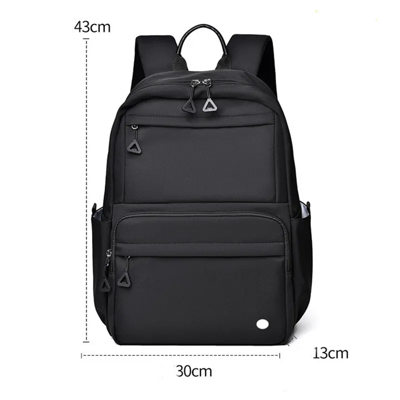 LL Backpack Outdoor Bag for Studen lu Casual Daypack Yoga Gym Backpack School Bag Teenager Mochila Rucksack