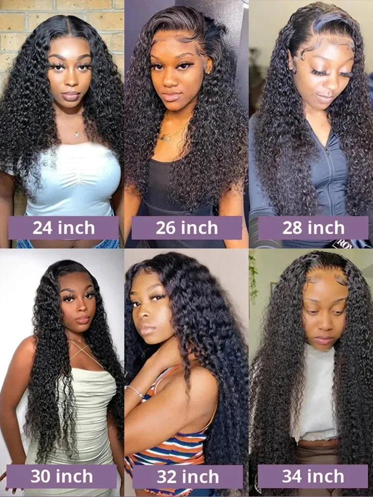 Perruque Lace Frontal Wig sans colle naturelle bouclée, cheveux de bébé, naissance des cheveux pre-plucked, 7x5, 13x4, pour femmes