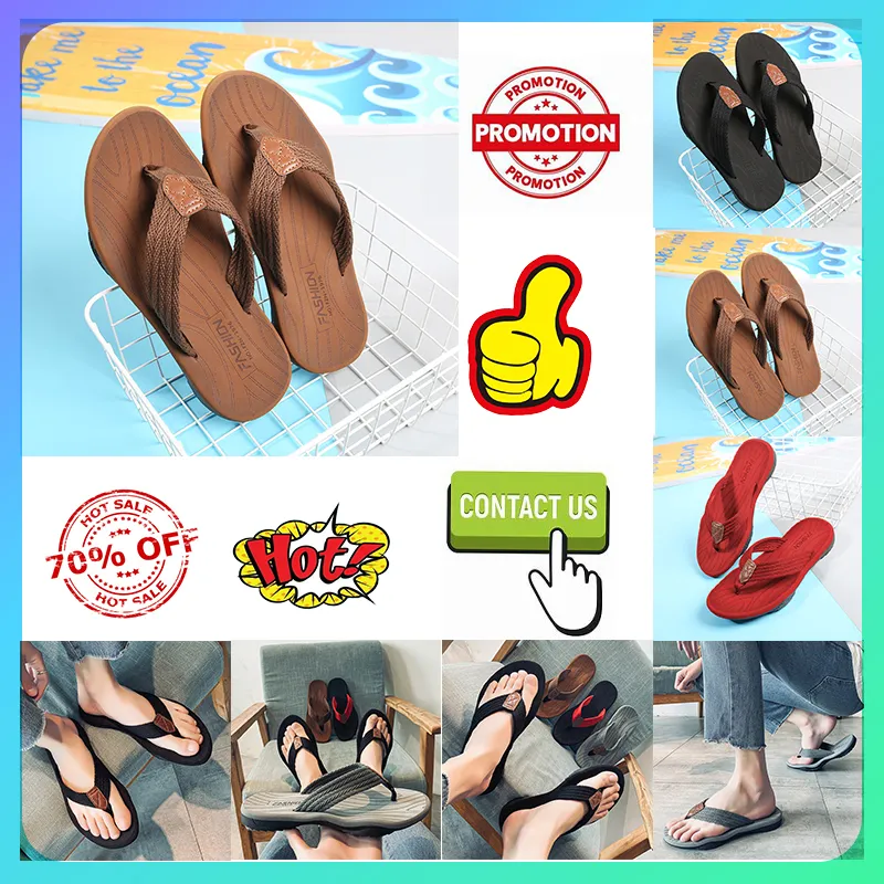 Gratis fraktdesigner Casual Platform Slides tofflor Män Kvinna Slip slitaresistent lätt vikt andningsbar supermjuk flip flop platt strand sandaler