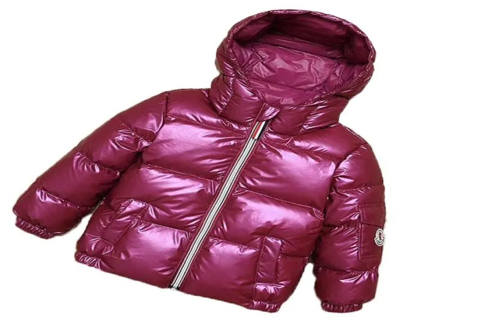 2019 enfants veste d'hiver bébé garçon fille vêtements combinaison de neige nouvel an chaud Jacekts enfants à capuche Parka garçons filles bas manteaux 7 couleurs8672214