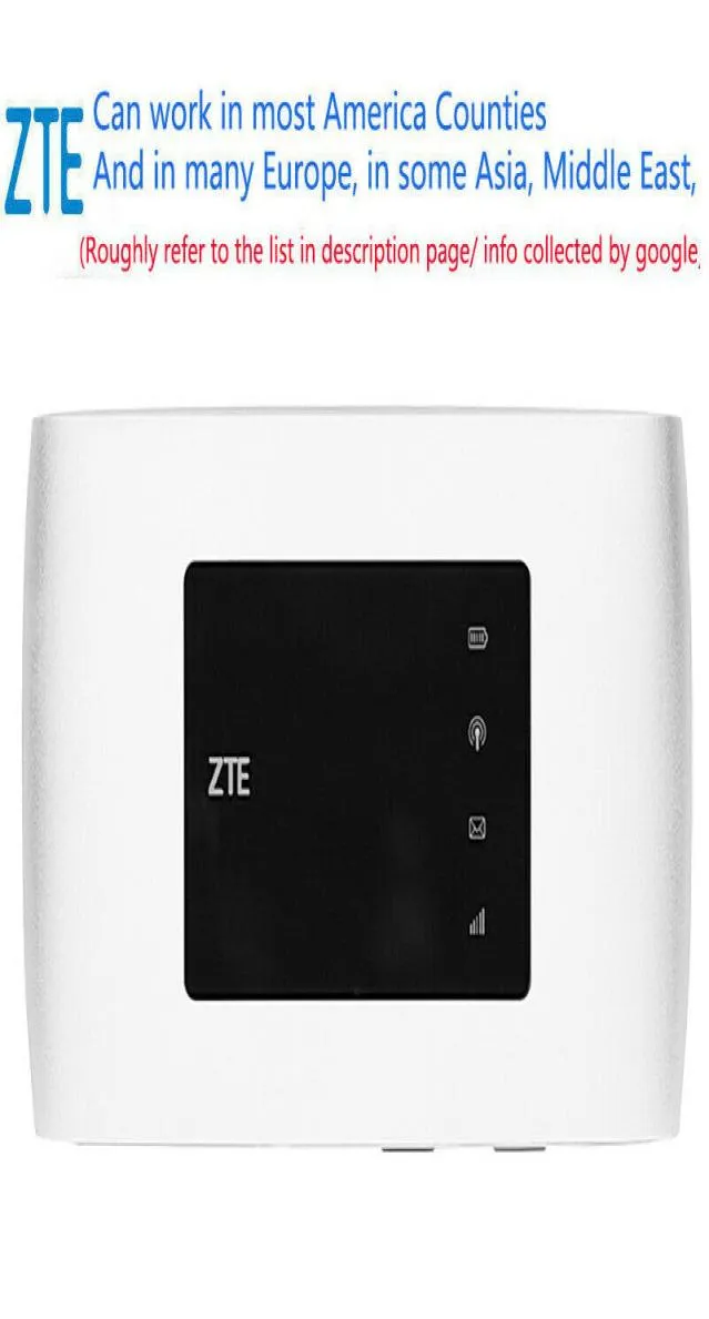 Unlocked ZTE MF920T 4G LTE WiFi Mobile wireless Router 150Mbps modem spot 3g7884619