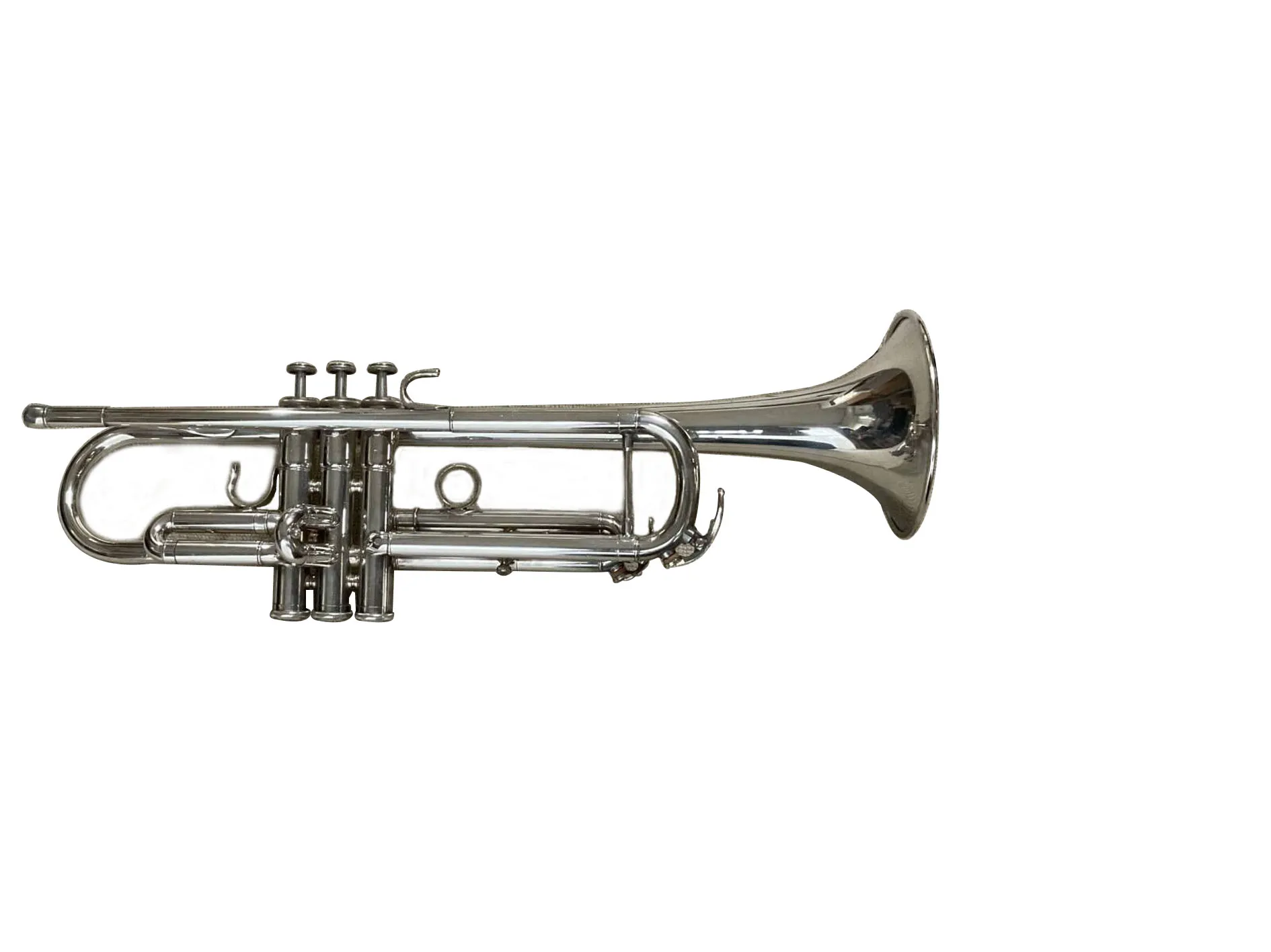 YTR-4335GS prata trompete instrumentos musicais engrenagem latão com estojo rígido
