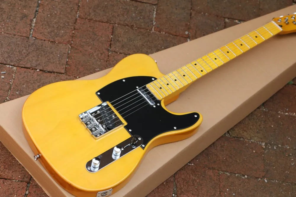 Klassisk anpassad butik 60 -årsjubileum Limited Broadcaster Nocaster Blonde Electric Guitar