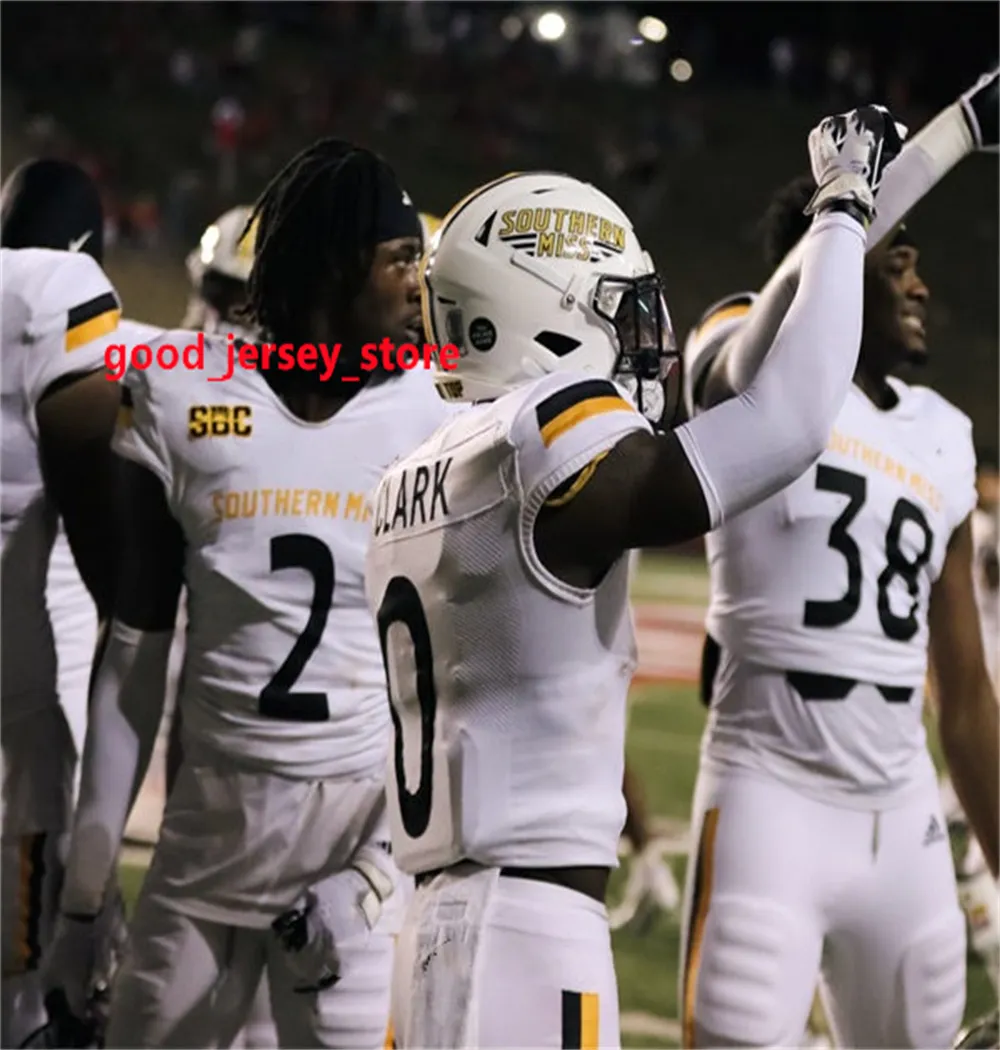 Southern Miss Golden Eagles Football Jersey Rodrigues Clark Jakarius Caston Billy Wiles Antavious Willis Frank Gore Jr. Holman Edwards Kenyon Clay MJ Daniels 2024 Aa From 20 78 DHgate