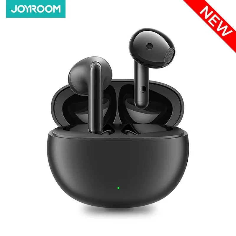 헤드폰 Joyroom Bluetooth 5.3 TWS 무선 이어폰 65ms 낮은 대기 시간 이어 버드 13mm 드라이버 Hifi 헤드폰 4 마이크+ENC HD 통화