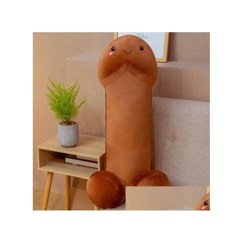 40cm 60cm 80cm penis shape decorative pillow for home decoration plush stuffed toy adult long dick pillow 2108315281765