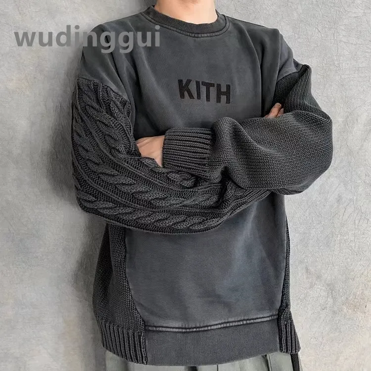 DHgate.com:Kith Mens Cotton Cable Knit O-Neck Long Sleeve DHgate.com:Kith Mens Cotton Cable Knit O-Neck Long Sleeve