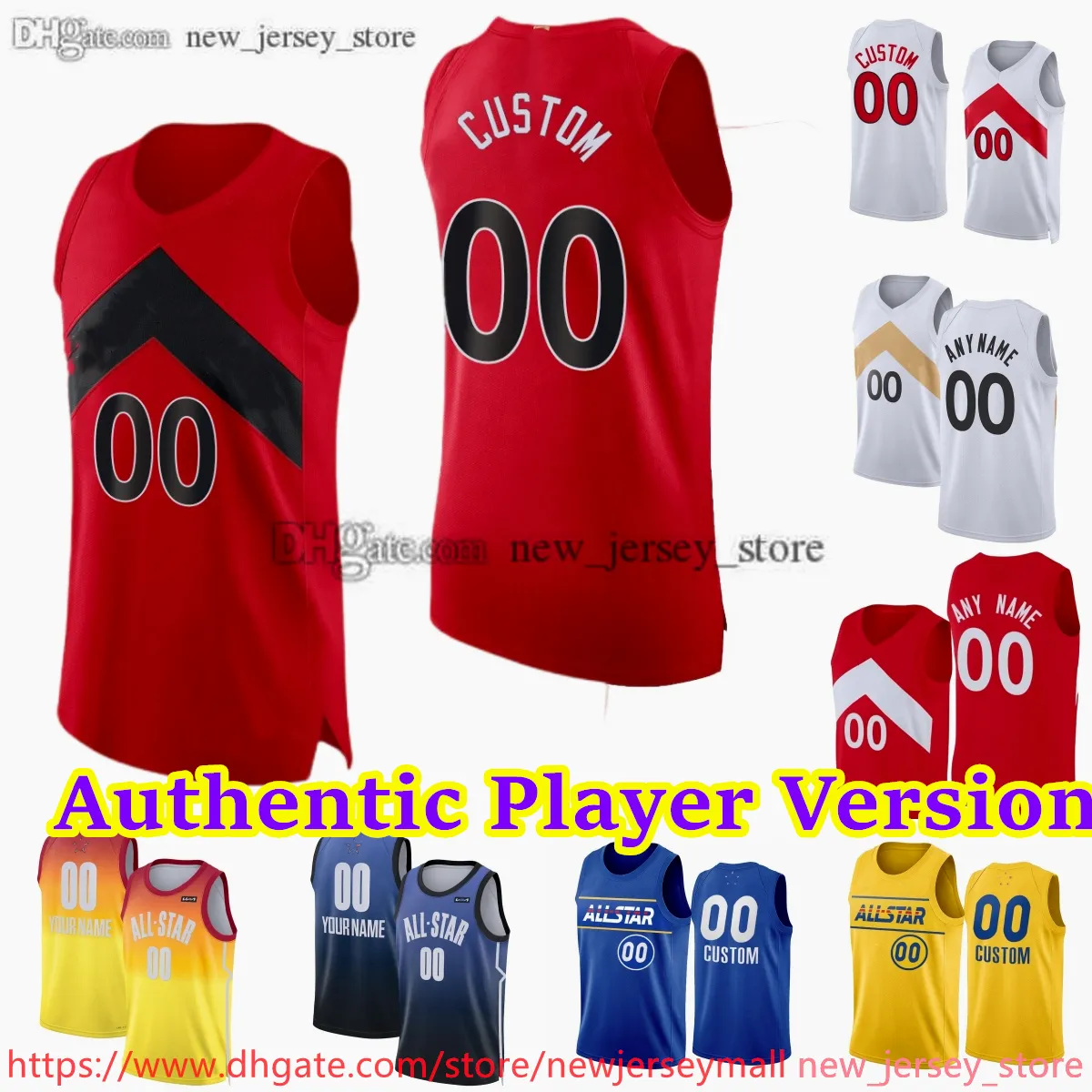 4 Scottie Barnes Jersey Aangepaste speler versie 9 RJ Barrett basketbal Authentieke gestikte truien Immanuel Quickley Dennis Schroder Gary Trent Jr. Gradey Dick Young