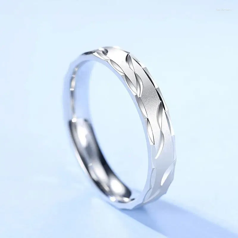 Pierścienie klastrowe modne męskie pierścionek męski unikalny i modny dla mężczyzn kobiety minimalistyczne zwykłe kciuki akcesoria