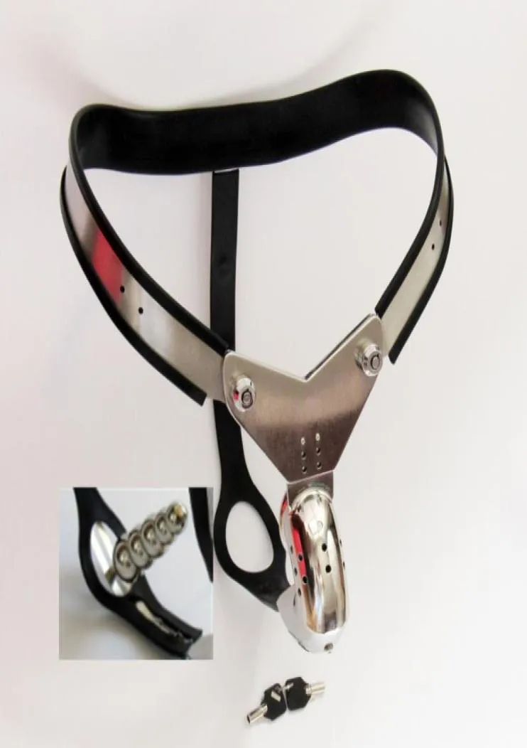 Latest Design Male Belt Model-Y Stainless Steel Advanced Male Devices with Cock Cage Anal Plug bdsm Bondage Sex Toys3425186