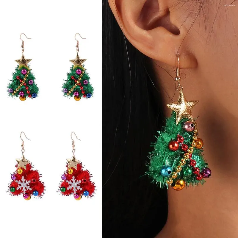 dangle earringsファッションメリークリスマスドロップ女性の年の宝石の贈り物