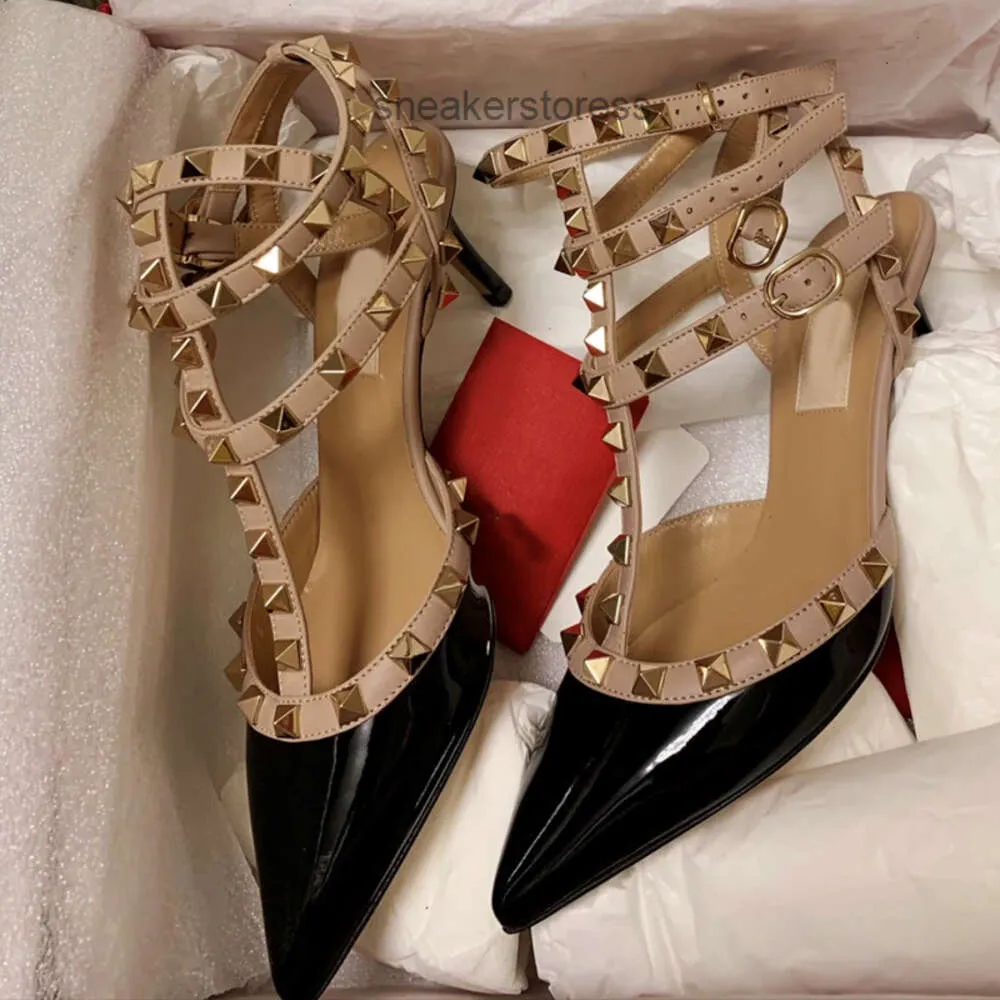 Pump Valenstino Designer High Heel Studs Versie schoenen v